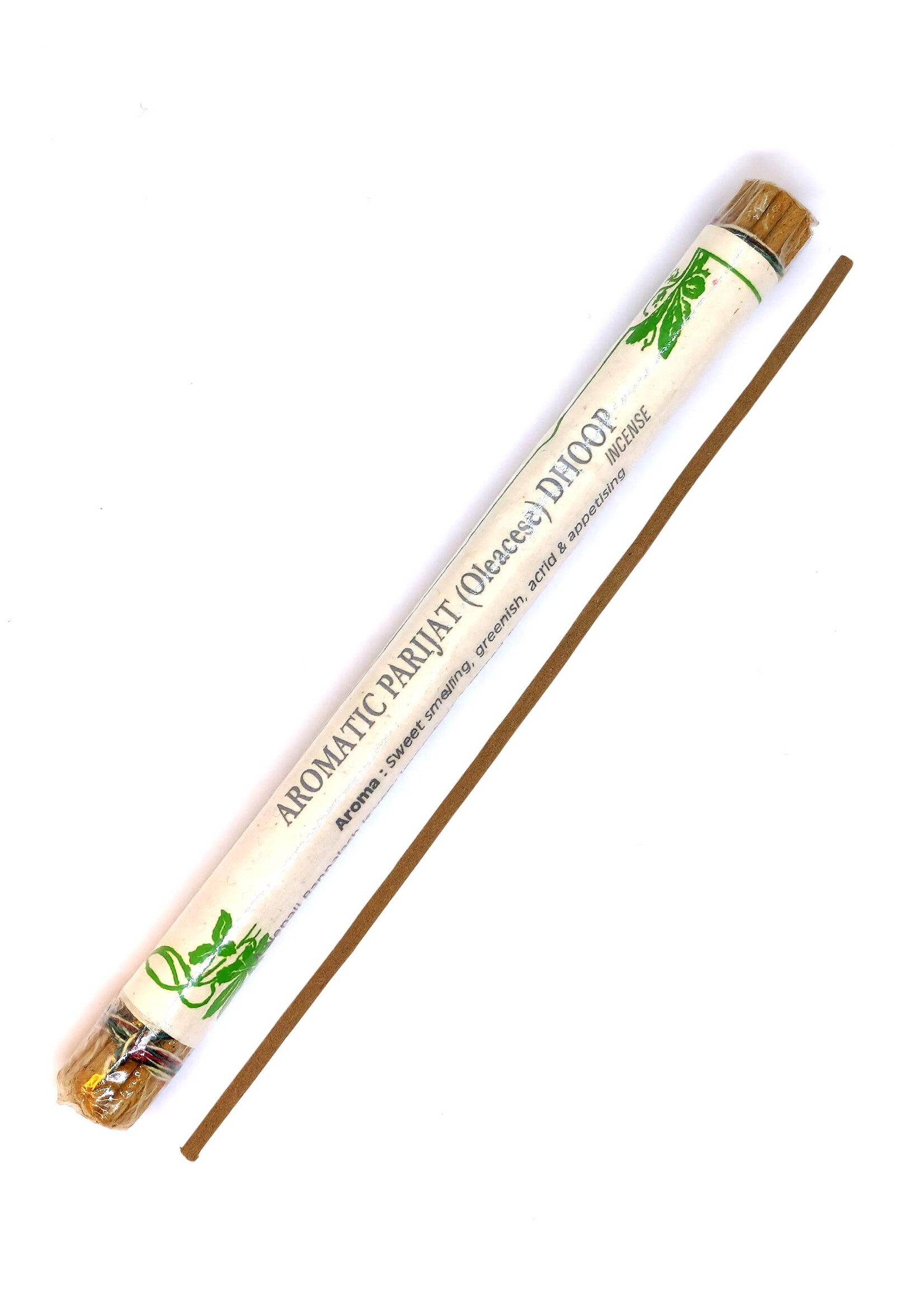 Encens Aromatic Parijat Dhoop, Parfum doux pour la détente, la méditation et l’harmonie