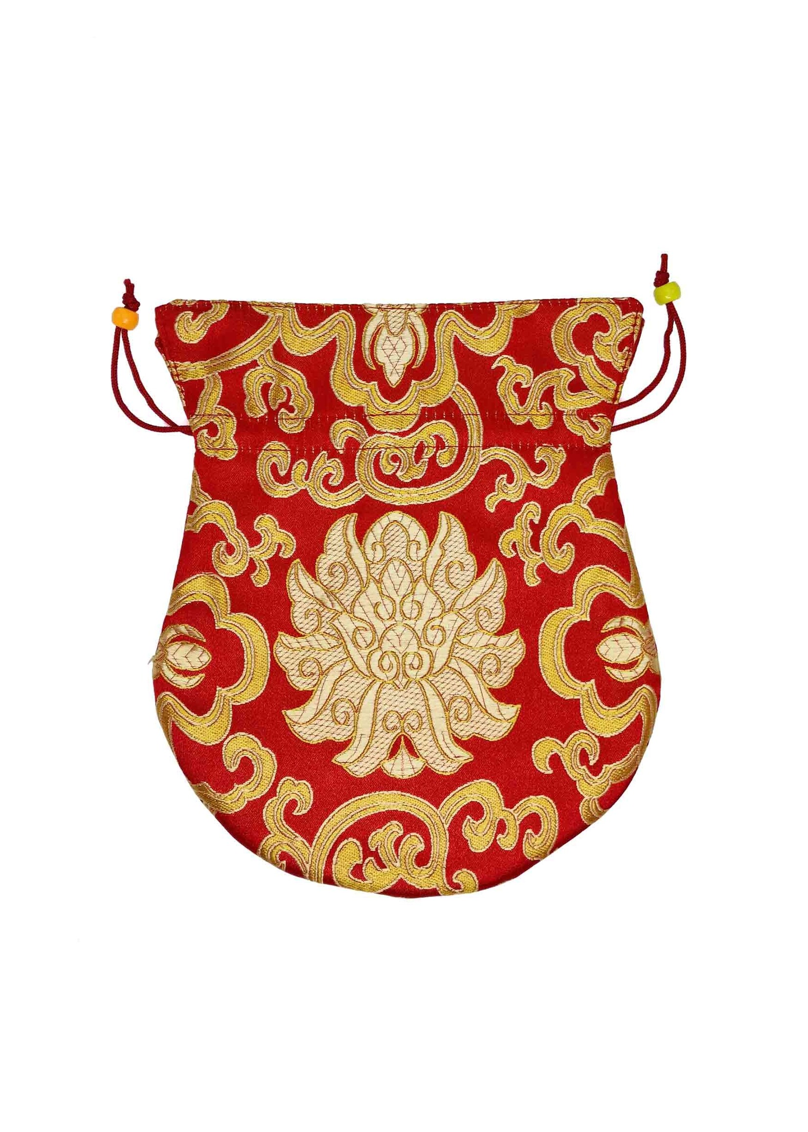 Pochette cadeau en brocart de soie, petit