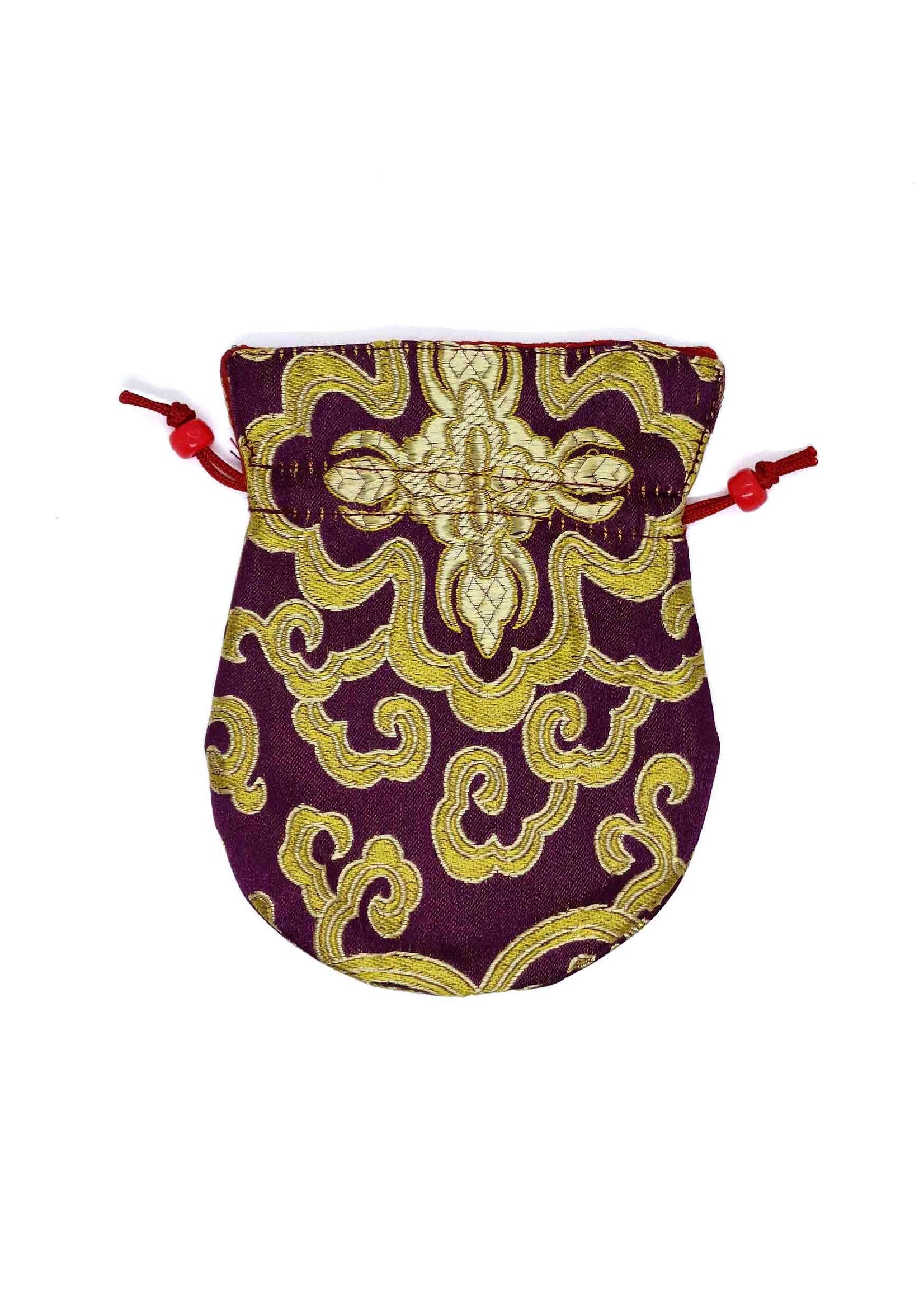 Borsa regalo in broccato di seta, piccola