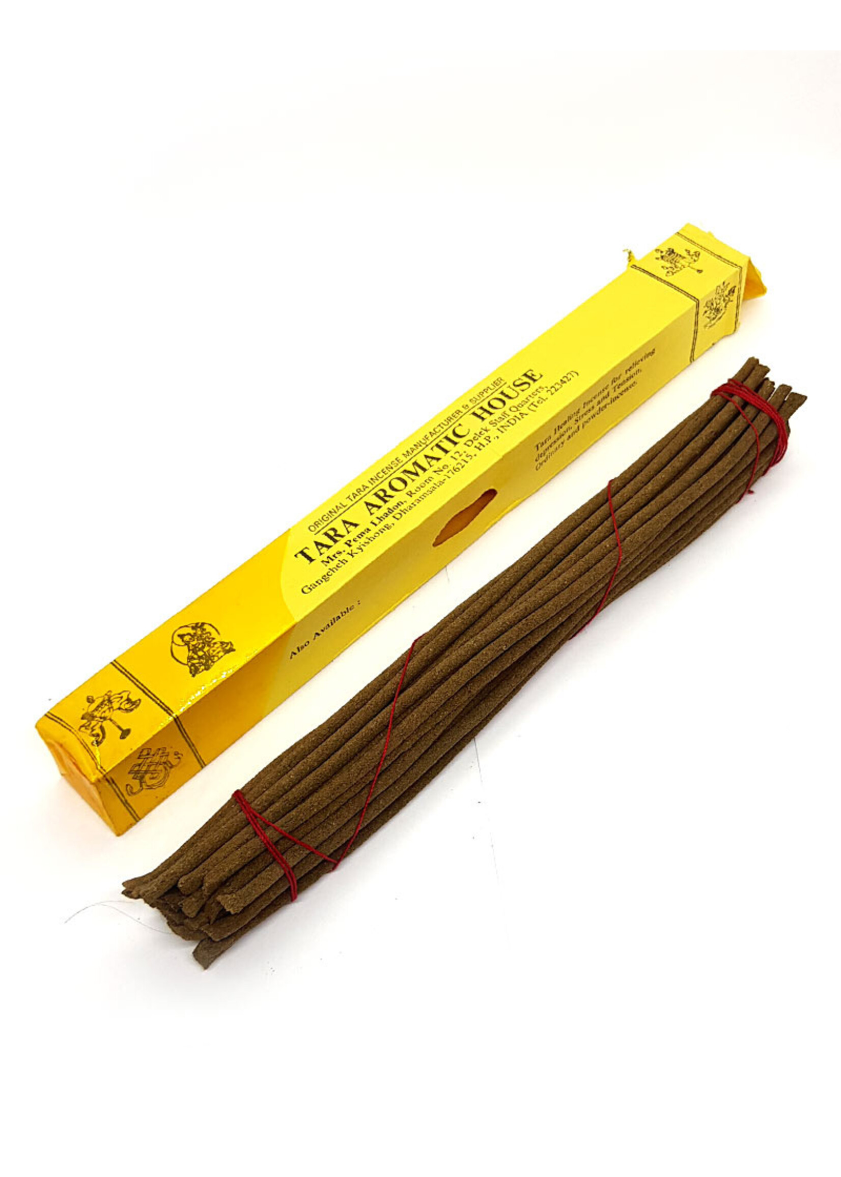 Tibetan Tara Incense Sticks, Handcrafted, 20 Pieces