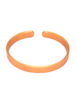 Kupfer-Armreif schlicht 17,5cm – Tibetischer Schmuck