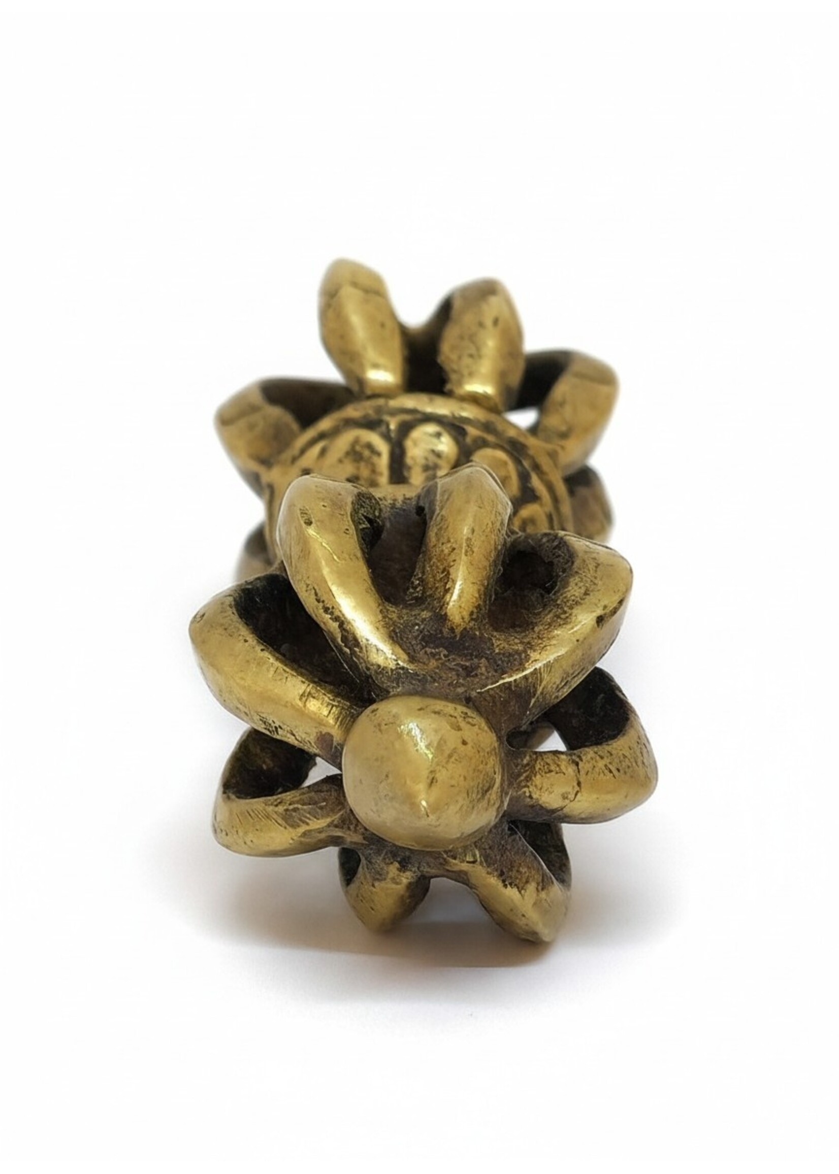 Dorje Vajra tibétain neuf branches laiton fait main