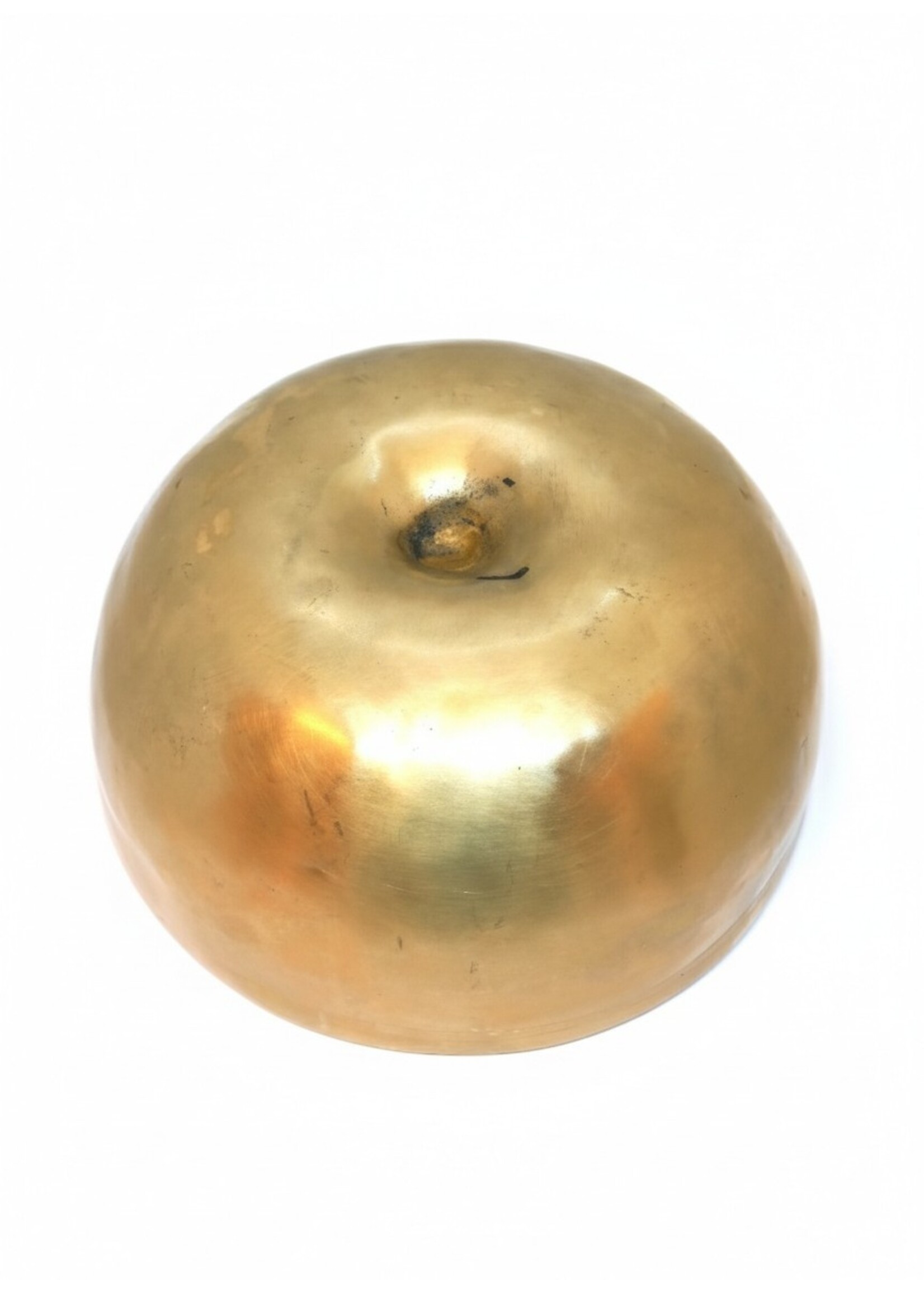 Tibetan Lingam Singing Bowl 3-Piece Set handcrafted, Ø 19cm, 1300g