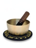 Campana Zen tibetana in bronzo Set 3 pezzi, Ø 11,5cm, 470g