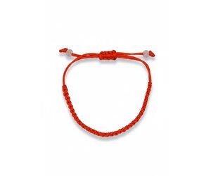Viwind Braccialetto tibetano portafortuna da donna, con nodo mandala intrecciato, stile buddista, regolabile, bracciale in corda rossa, Eine Grösse