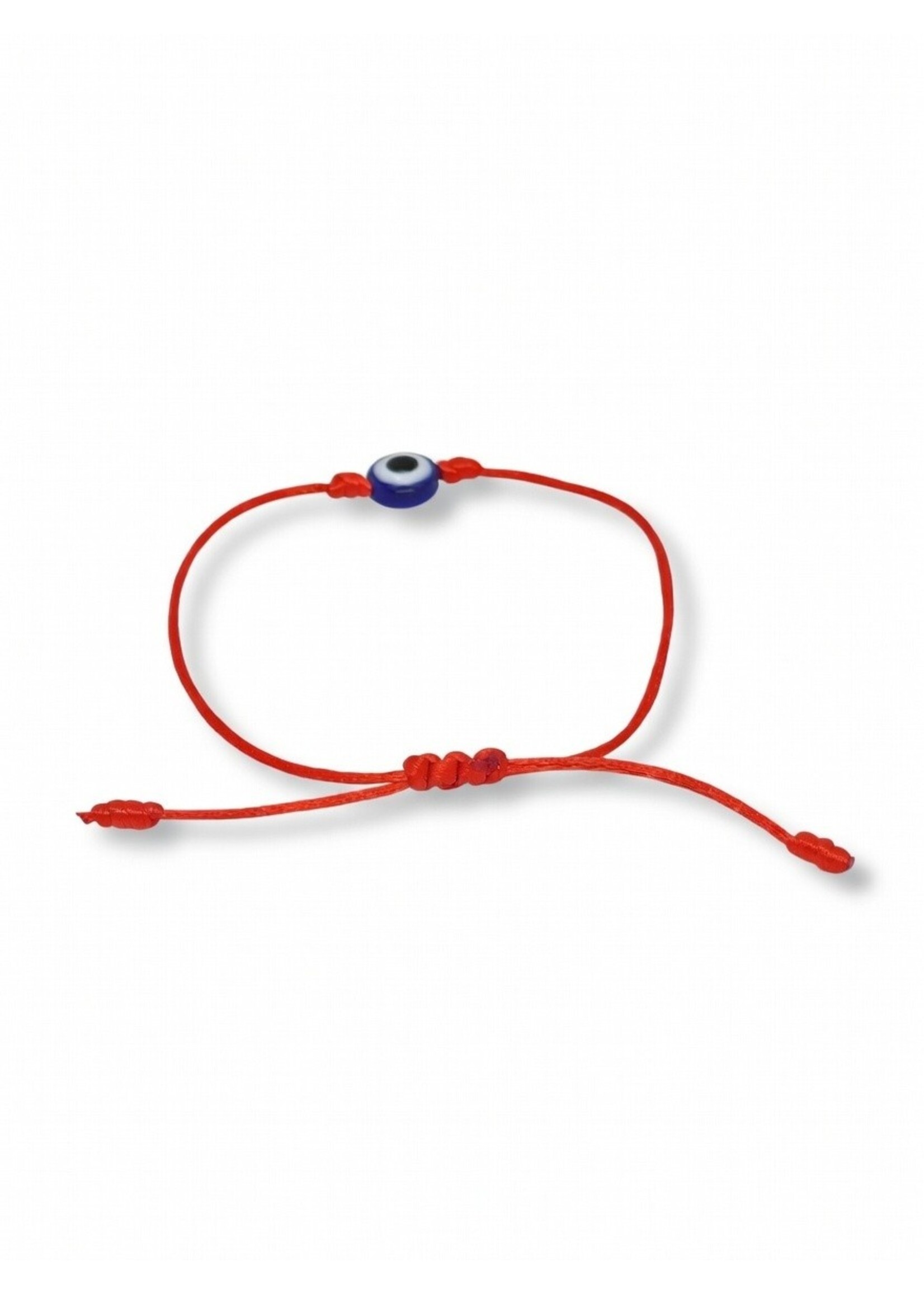 Tibetan Lucky Red String Bracelet with Eye Symbol adjustable
