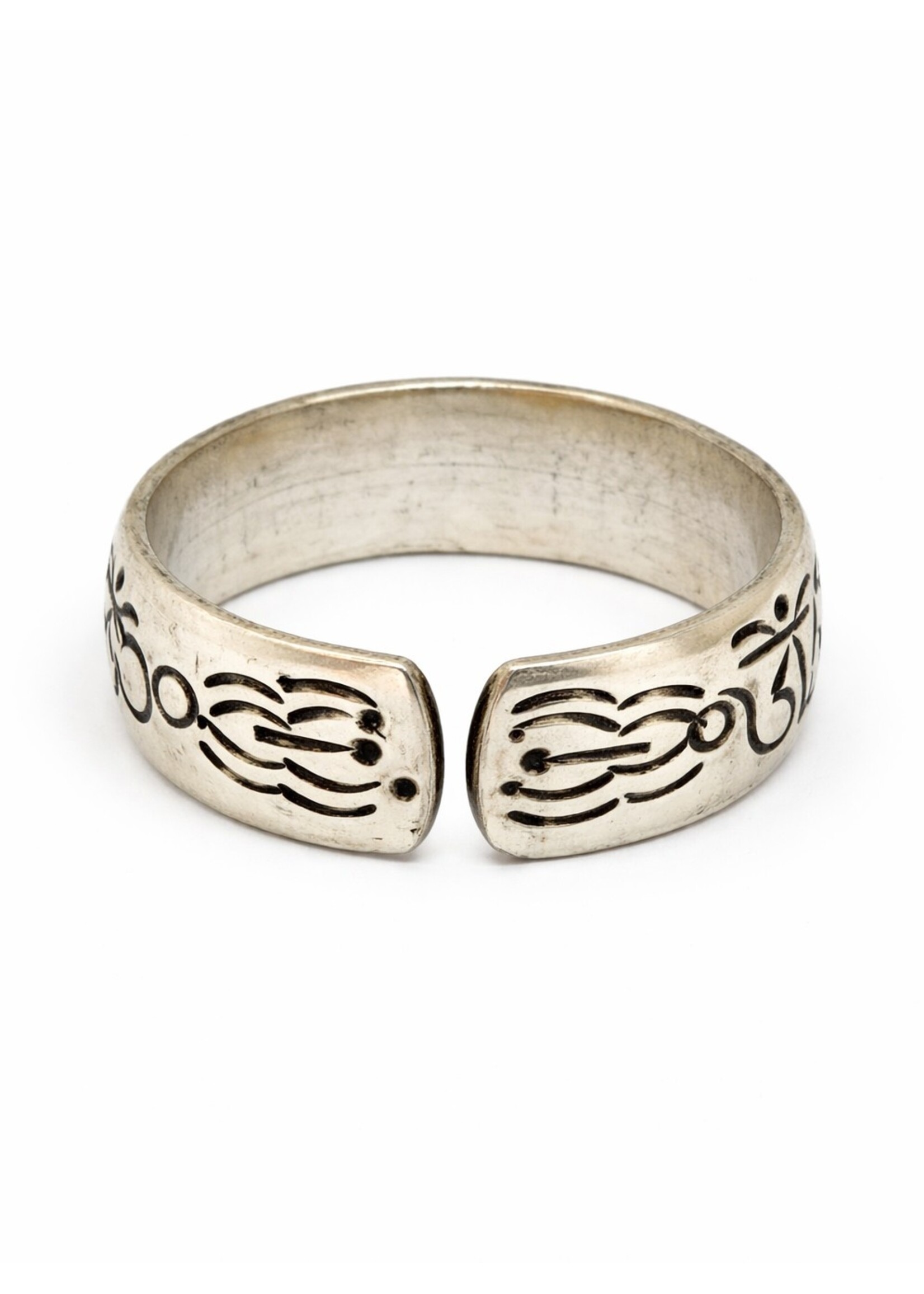 Tibetischer Mantra Fingerring "Om Mani Padme Hum"