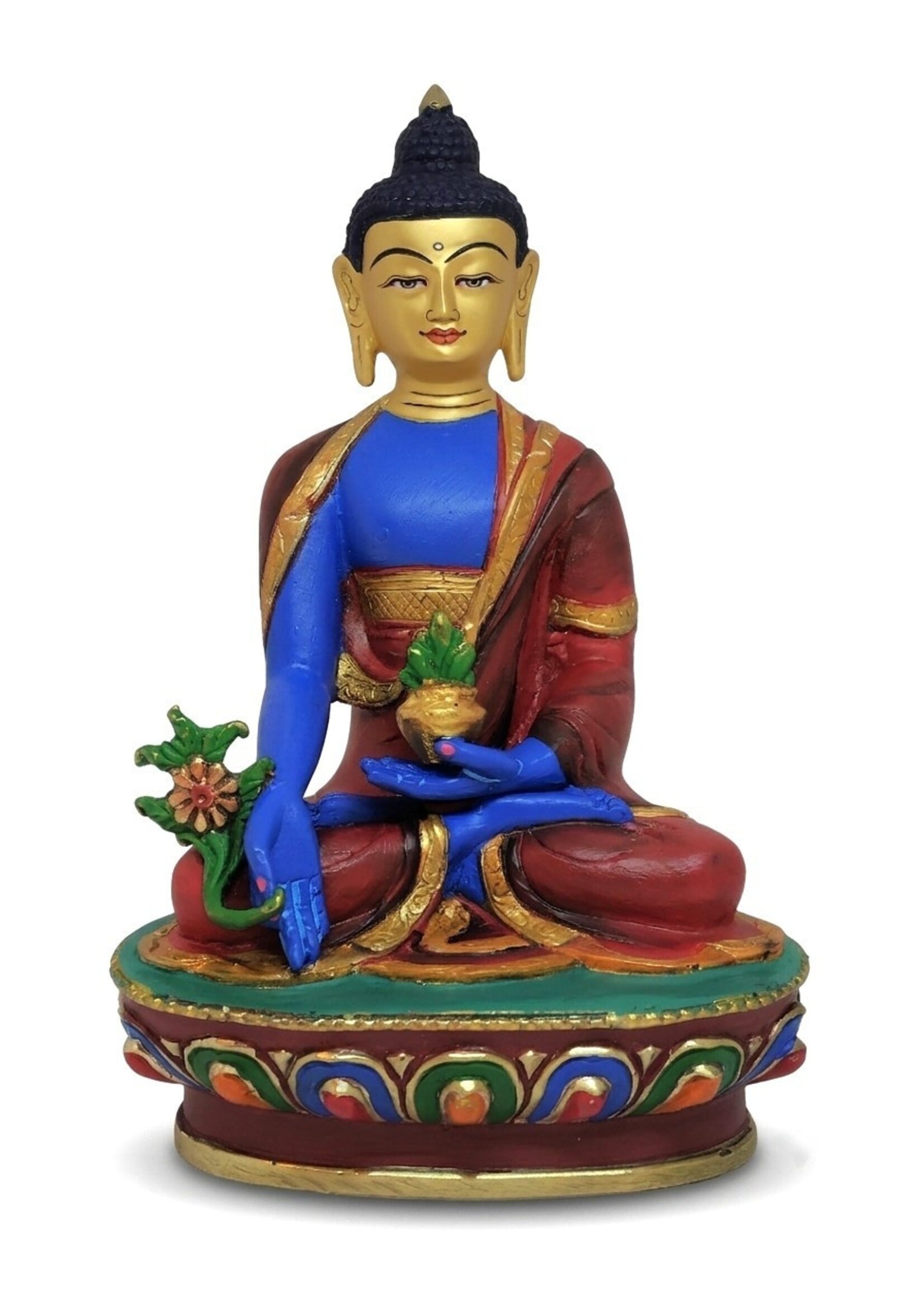 Statue du Bouddha de Médecine Sangye Menla