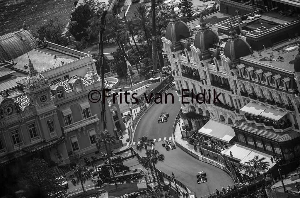 Inside the Archives F1  - Monaco GP 2019 -  Casino Square B & W