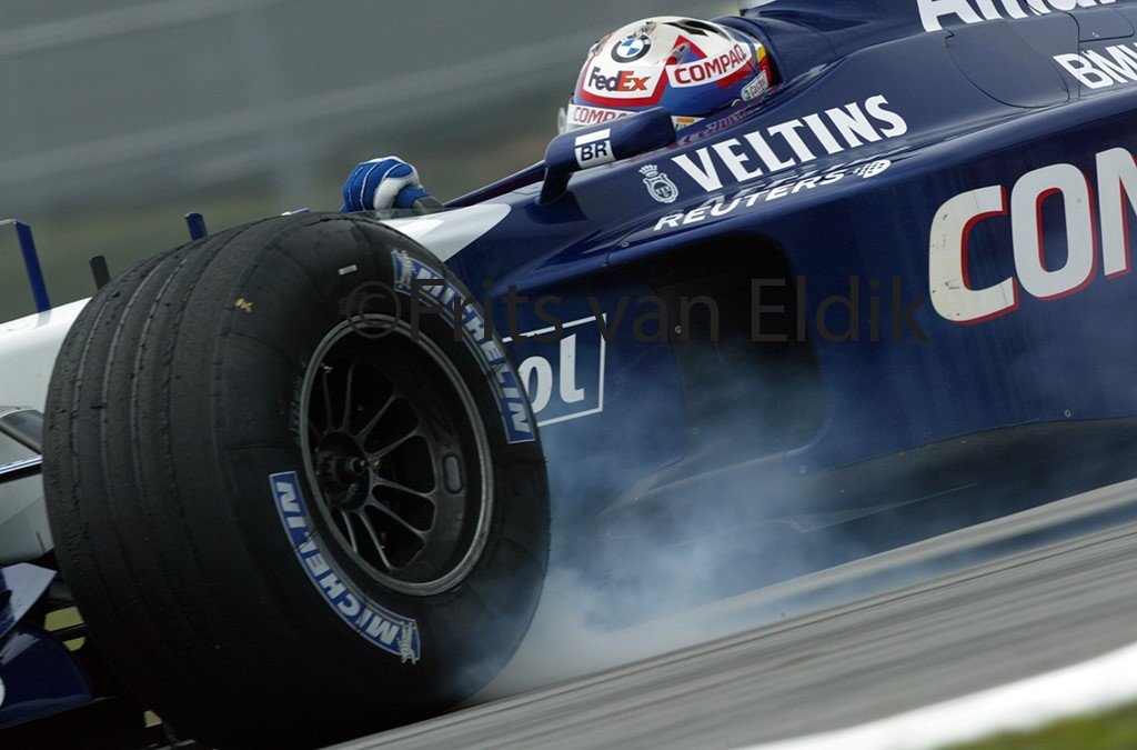 Inside the Archives F1 LEGENDS - 2002 WIlliams BMW  - GP Malaysia - JP Montoya - Gently Braking