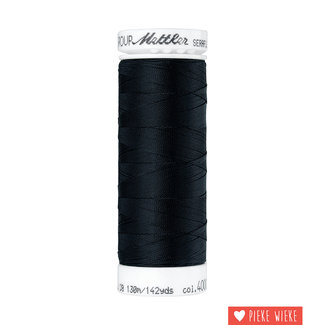 Amann Mettler Seraflex elastic yarn 130m / 4000 Black