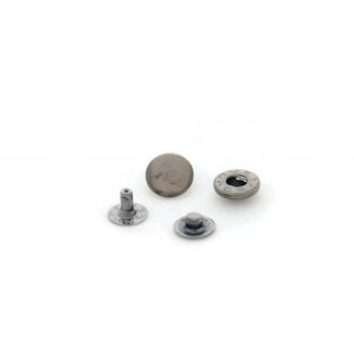 Clearance Snap fasteners Black Nickel 12mm - per ca 100