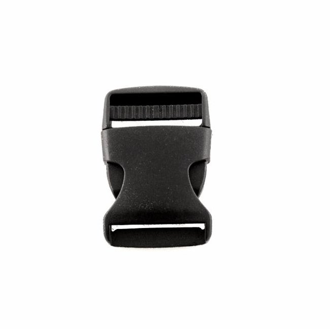 Black side release buckle 40mm