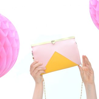 Zipper zoo Joy Clutch | Patroon