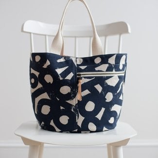 Noodlehead Crescent tote | Pattern