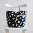 Crescent tote | Patroon | Engelstalig