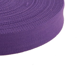 Clearance Webbing Uni Purple - per meter