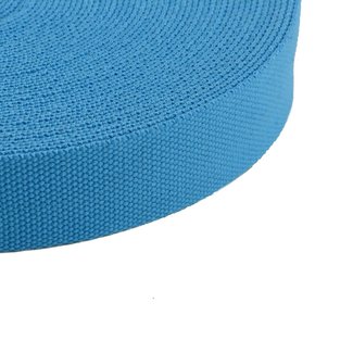 Clearance Webbing Uni Aqua - per meter