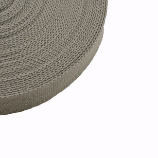 Clearance Webbing Uni Mouse Grey - per meter