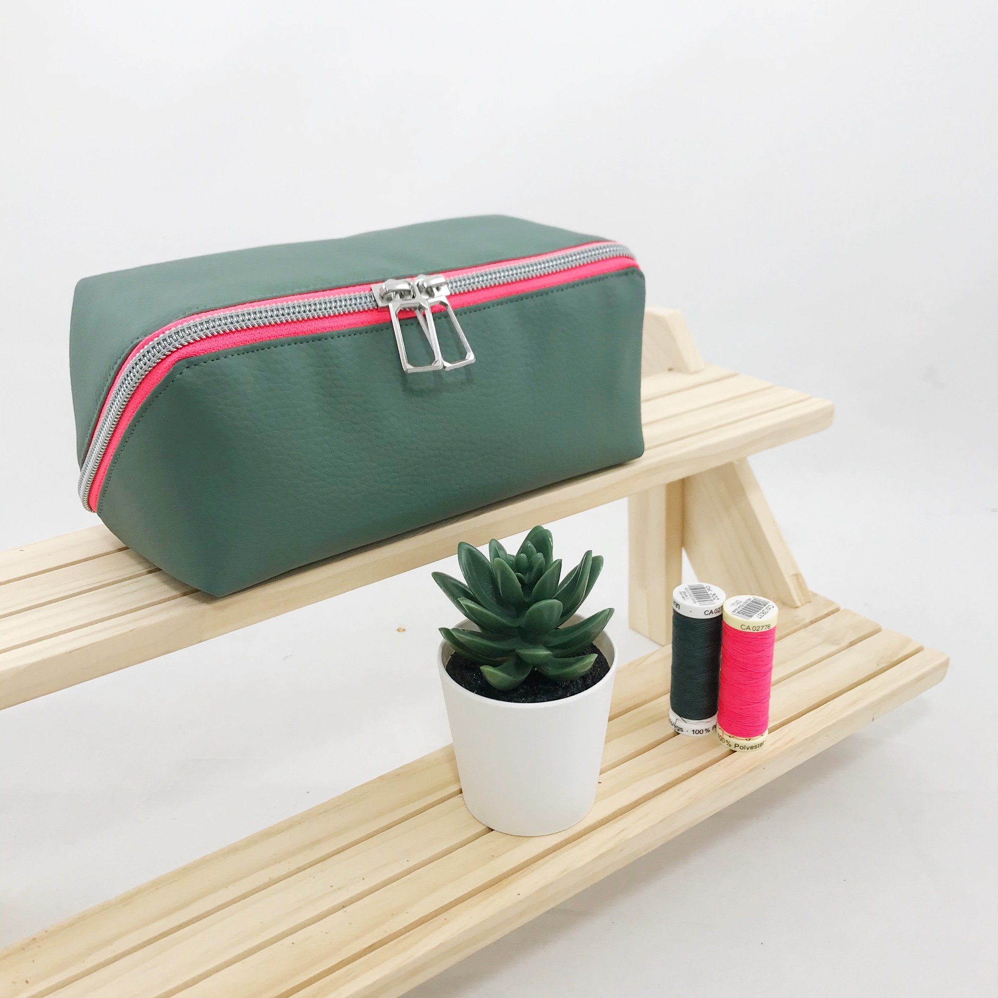Leather  Cube bag tutorial / pouch / crossbody bag / Box bag / DIY / Free  pattern 