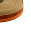Dubbelzijdige tassenband Tricoloré Oranje 40mm