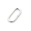 Clearance Rounded ring Basic Nickel (10 pcs)