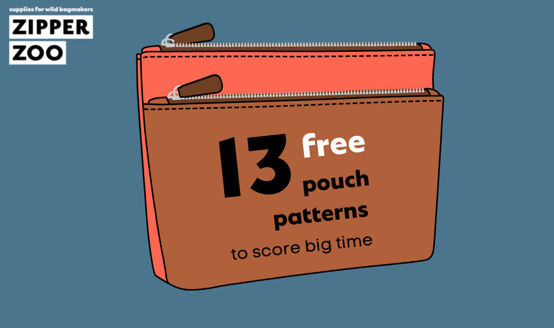 Our 13 favourite free pouch patterns