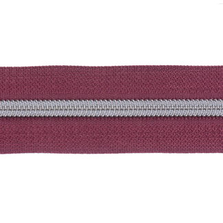 Zipper zoo Clearance Zipper-by-the-yard Porto with Silver - per meter