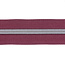 Nylon Zipper-by-the-yard Porto with Silver