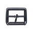 Clearance Belt buckle Classic Black nickel (2 pcs)