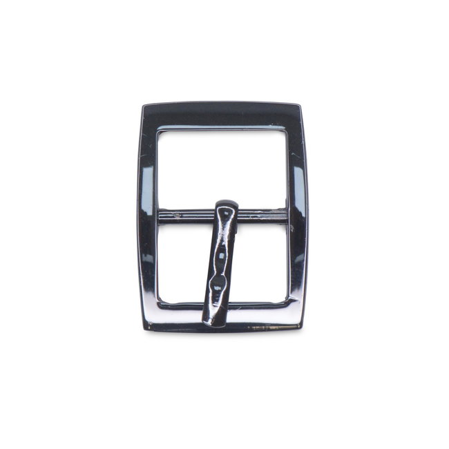 Fine belt buckle Black nickel (5 pcs)