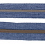 Nylon Zipper-by-the-yard Denim look Blue with Anti-brass