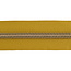 Nylon Zipper-by-the-yard Mustard with Shiny anti-brass #5