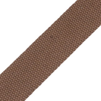 Clearance Webbing Uni Chocolate - per meter