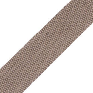 Clearance Webbing Uni Mokka 38mm - per meter