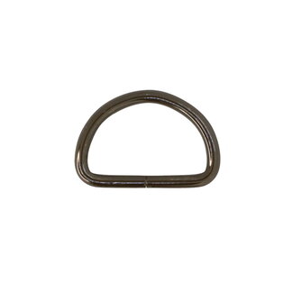 Clearance D-ring Black nickel (10 pcs)