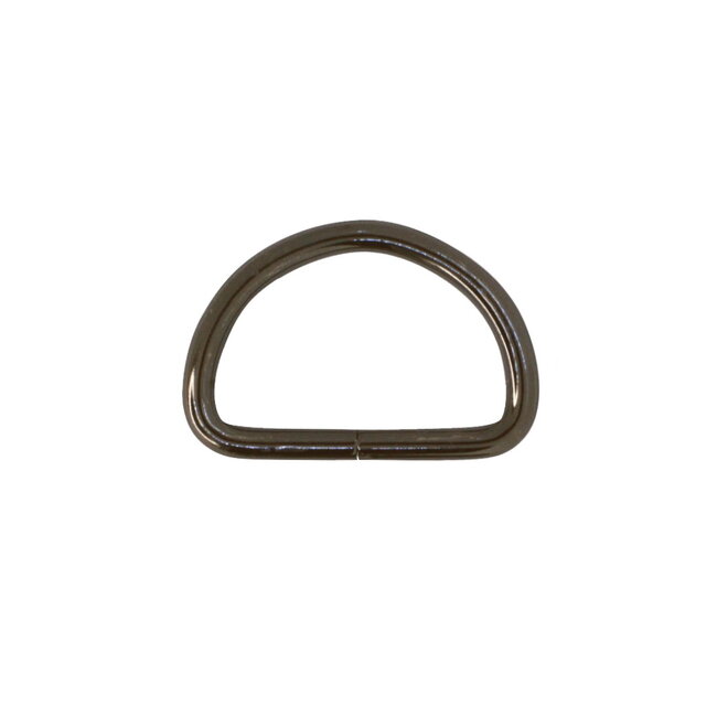 Clearance D-ring Black nickel (10 pcs)