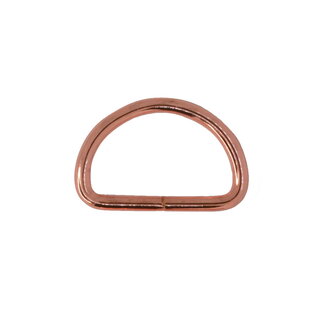 Clearance D-ring Rose gold (10 pcs)