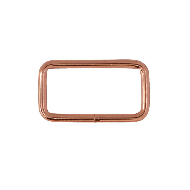 Clearance Rectangular ring Rose gold (10 pcs)