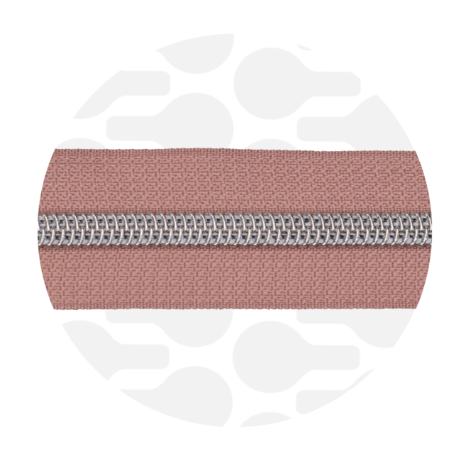 Salmon brown | Nylon coil zipper | #5