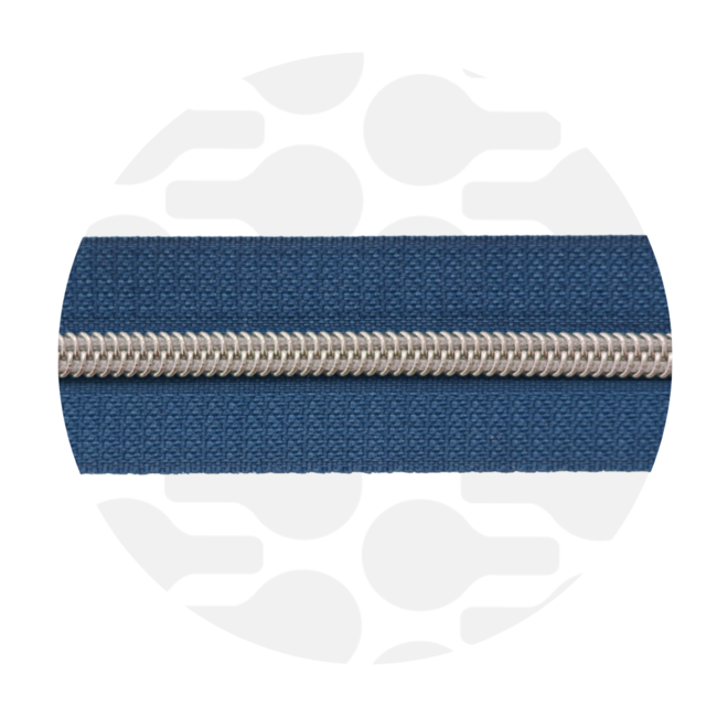 Jeans blue | Nylon coil zipper | #3 or #5