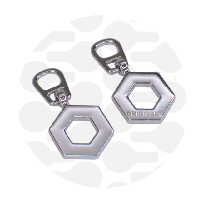 Hexagon | Snap-on Zipper pull