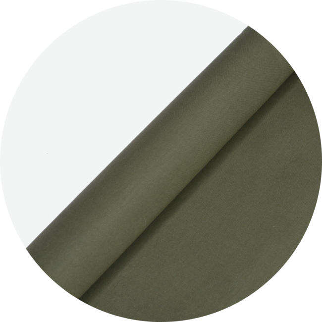 Army green | Dry wax cotton