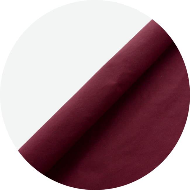 Wine red | Dry wax cotton