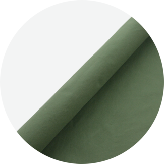 Zipper zoo Sage green | Dry wax