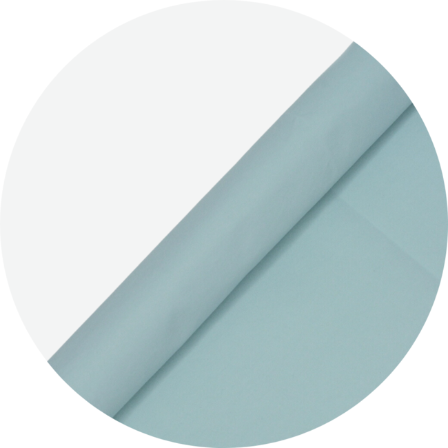 Mint blue | Dry wax cotton