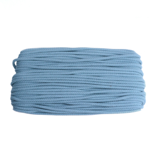 Cotton cord Light steel blue