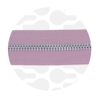 Dusty pink | Metal zipper