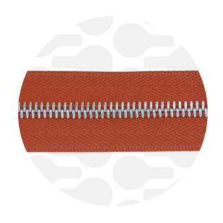 Terracotta | Metal zipper