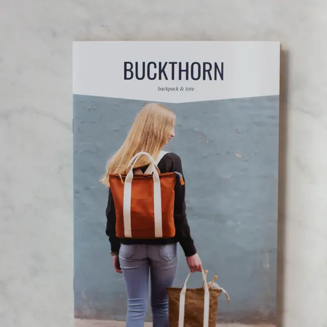 Buckthorn Backpack & Tote | Pattern| In English